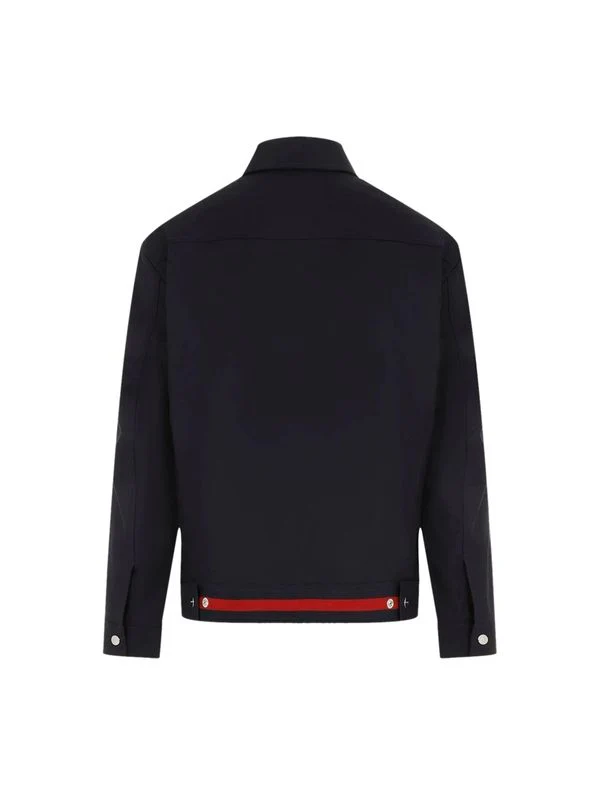 Logo Collar Cotton Jacket - Image 2