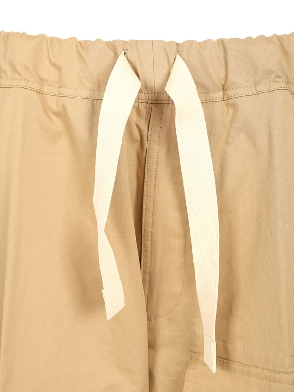 Drawstring Cotton Pants - Image 5