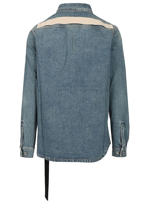 Denim Overshirt Jacket - Image 2