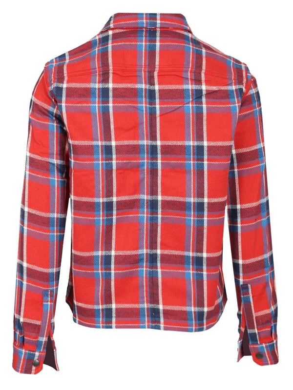 Cropped Denim Shirt Jacket - Image 2