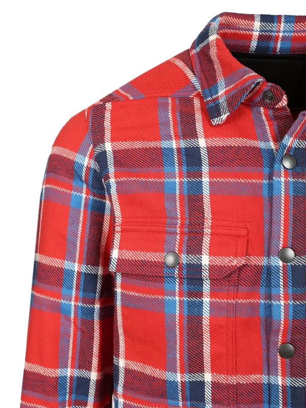 Cropped Denim Shirt Jacket - Image 4