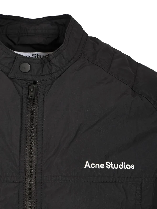 Embroidered Logo Down Padding Jacket - Image 4