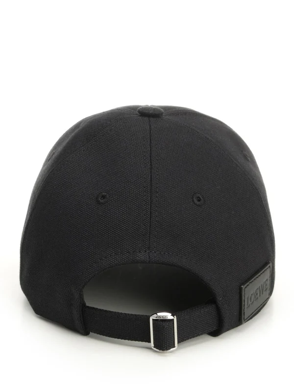 Embroidered Logo Cotton Cap - Image 3
