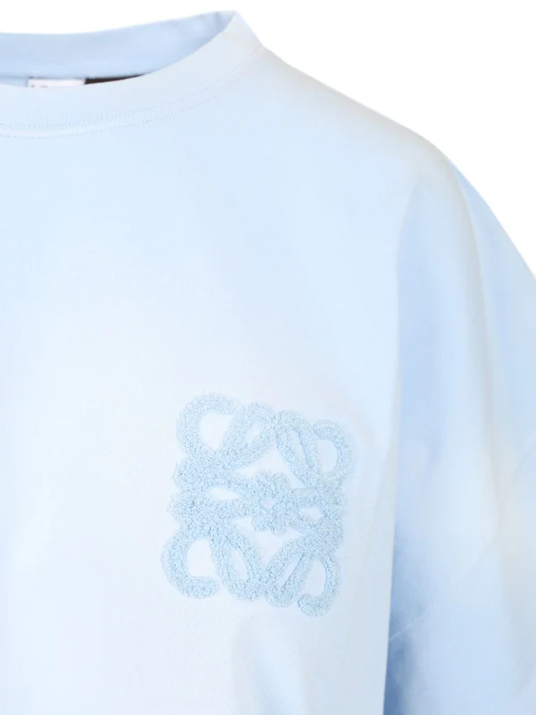 Anagram Embroidered Cotton Jersey T-shirt - Image 3