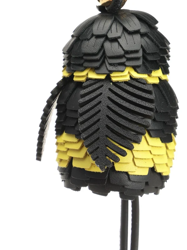 BEE Charm Leather Keyring - Image 2