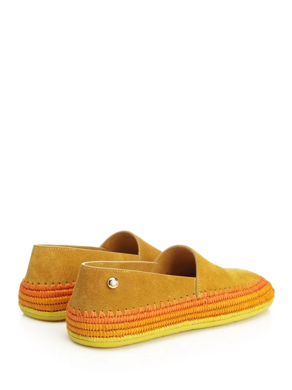 RIO Suede Raffia Loafers - Image 3