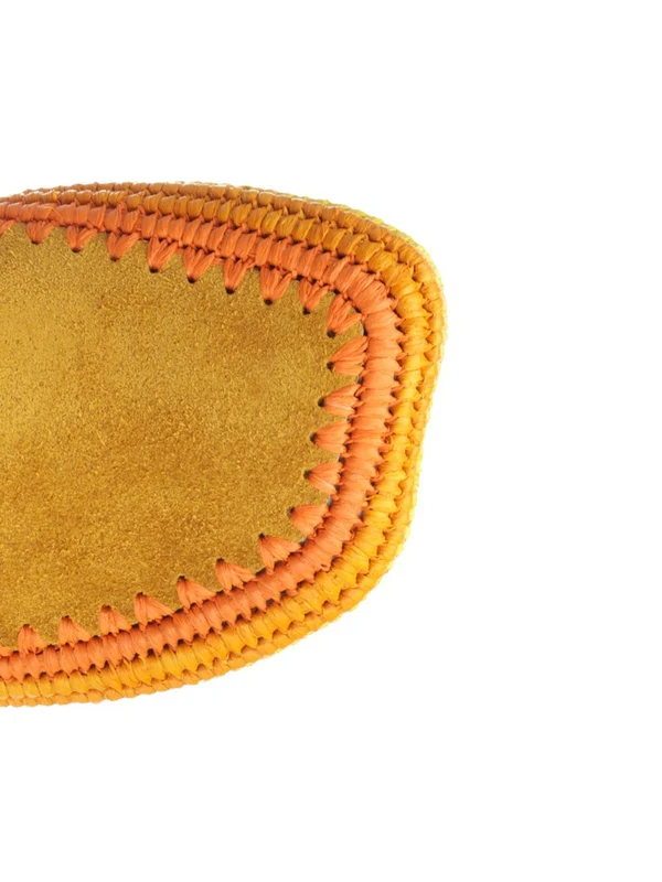 RIO Suede Raffia Loafers - Image 4