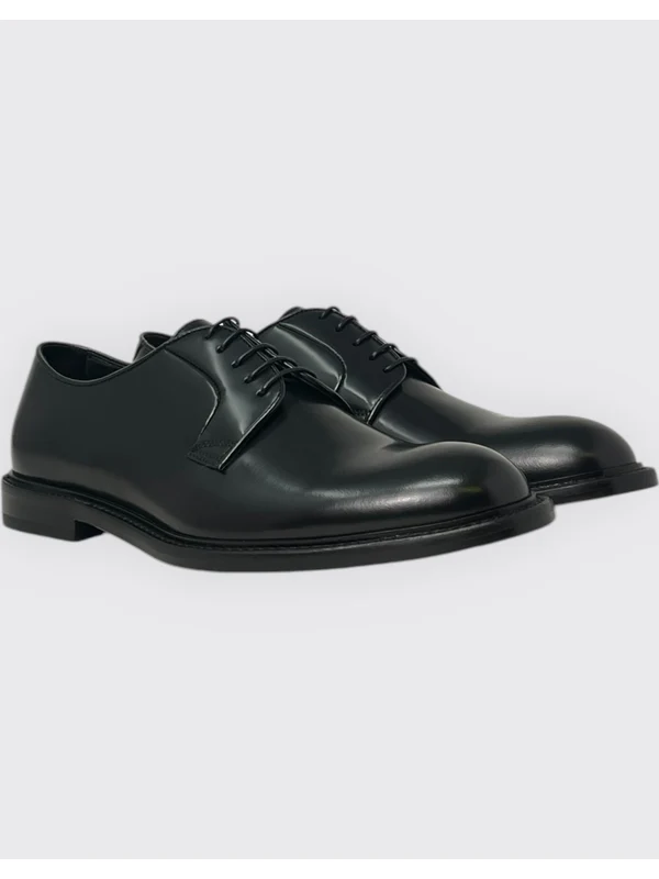 Doucal'S Black Lace-Ups - Image 4
