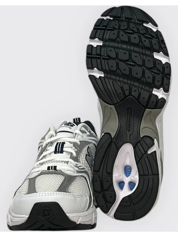 New Balance White Low Top Sneakers - Image 3