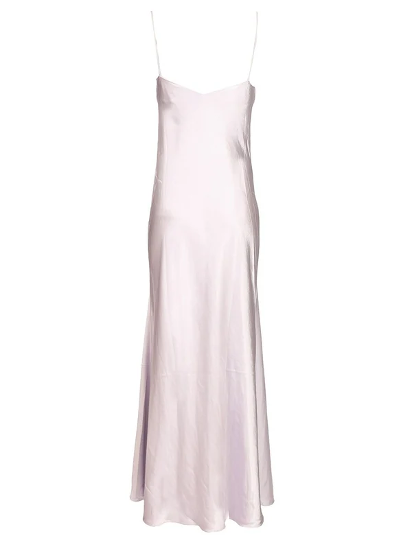 LILAC Satin Maxi Dress - Image 2