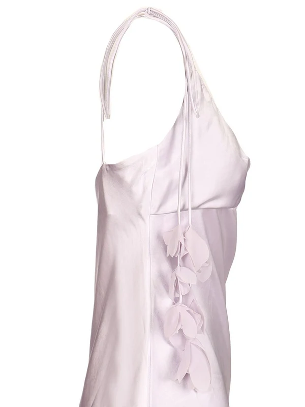 LILAC Satin Maxi Dress - Image 3