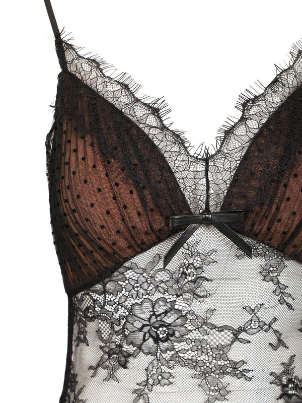 Dot Mesh Bodysuit - Image 4