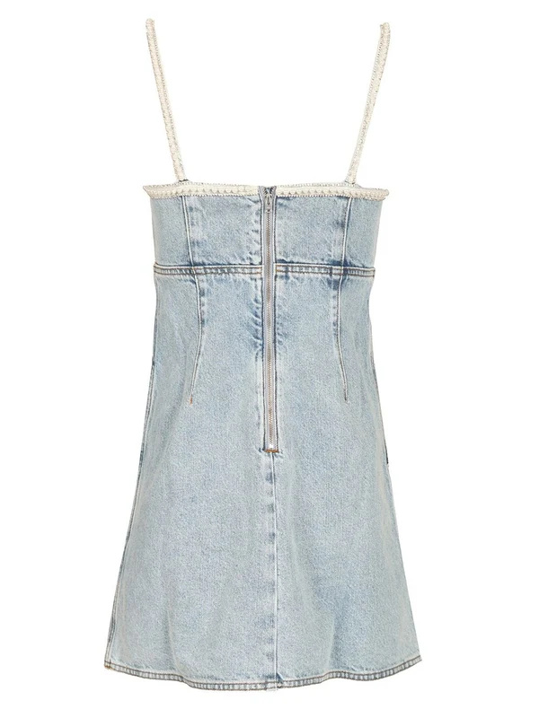 Denim Mini Dress - Image 2