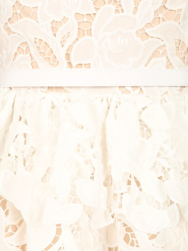 LACE TIERED Mini Dress - Image 5