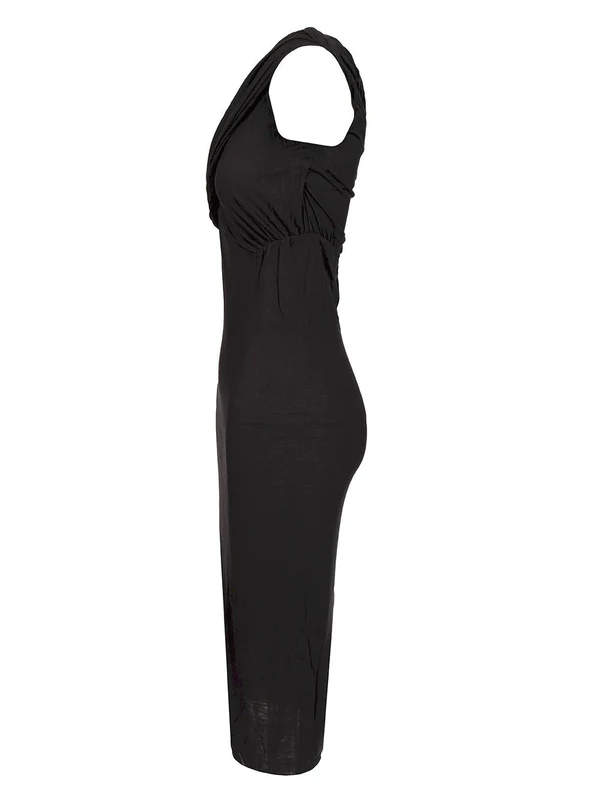SAHARA Fluid Viscose Dress - Image 3