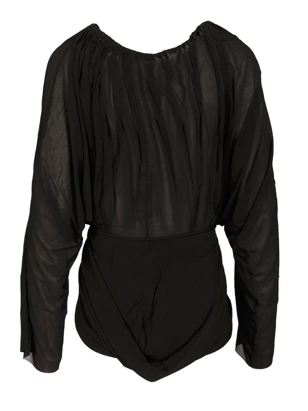 Cropped Hooded Tunic Top - Image 2