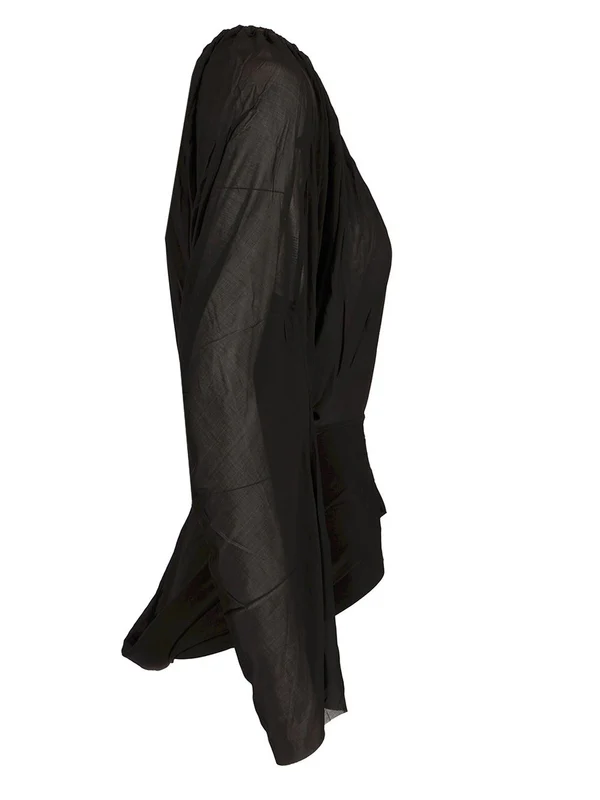 Cropped Hooded Tunic Top - Image 3