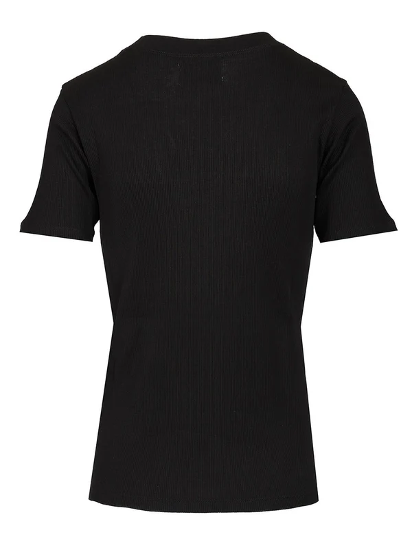 AVALYN Ribbed Cotton T-shirt - Image 2