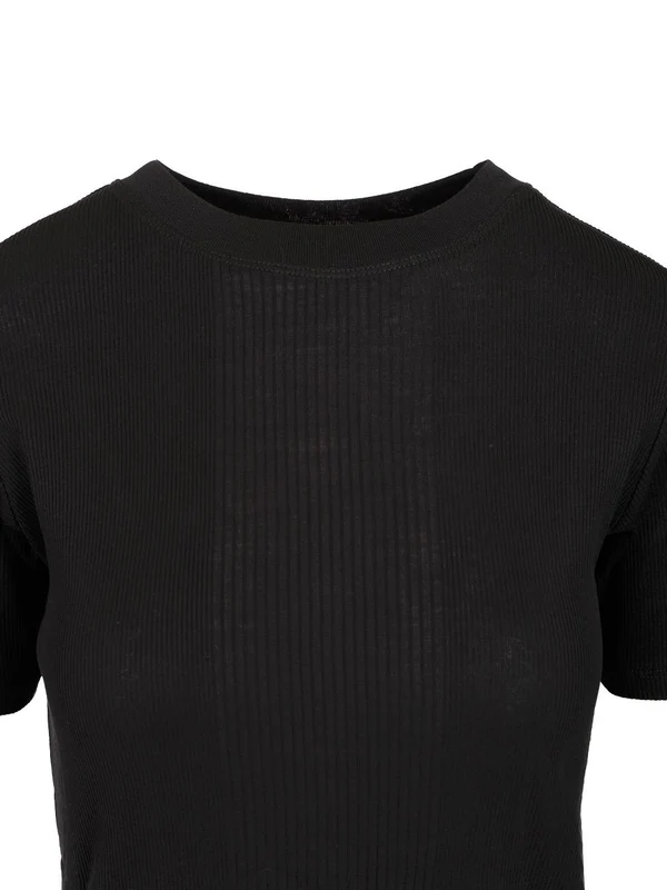 AVALYN Ribbed Cotton T-shirt - Image 3