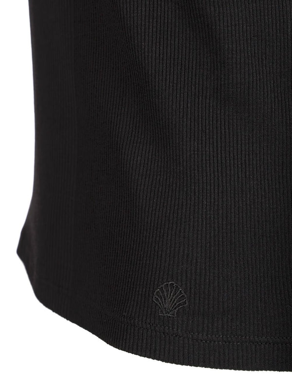 AVALYN Ribbed Cotton T-shirt - Image 4