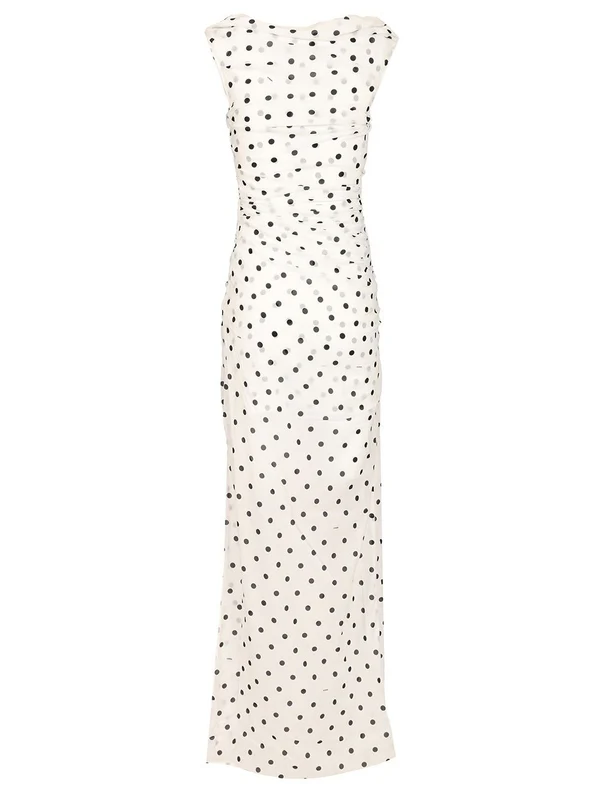 RITA Draped Long Dress - Image 2