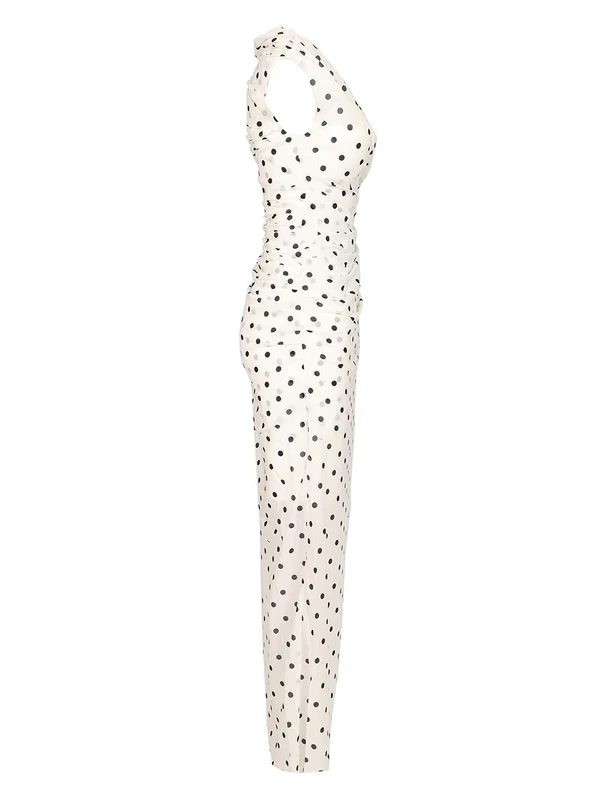 RITA Draped Long Dress - Image 3