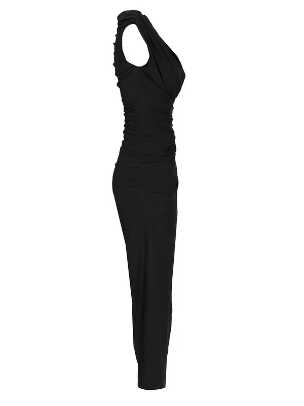 RITA Draped Long Dress - Image 3