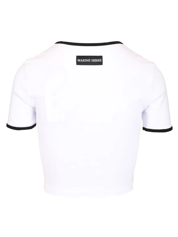 Moon Logo Cropped T-shirt - Image 2