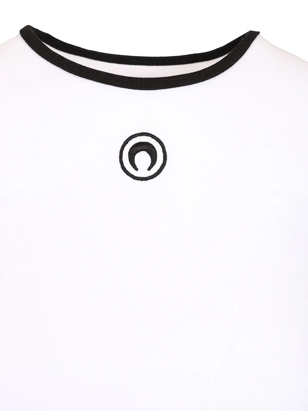 Moon Logo Cropped T-shirt - Image 3