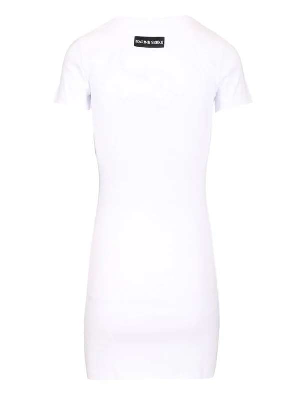 Moon Logo Ribbed Mini Dress - Image 2