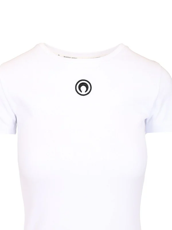 Moon Logo Ribbed Mini Dress - Image 3