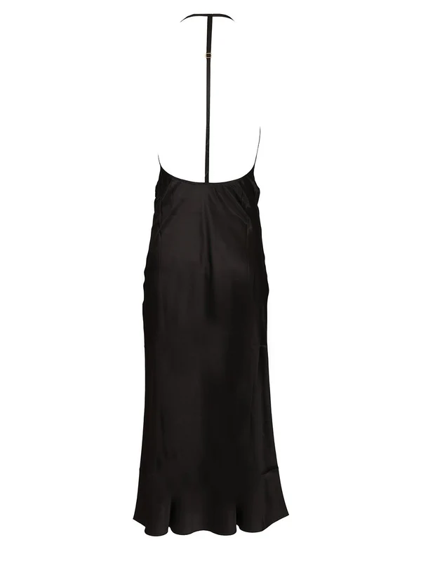 Halterneck Slip Dress - Image 2