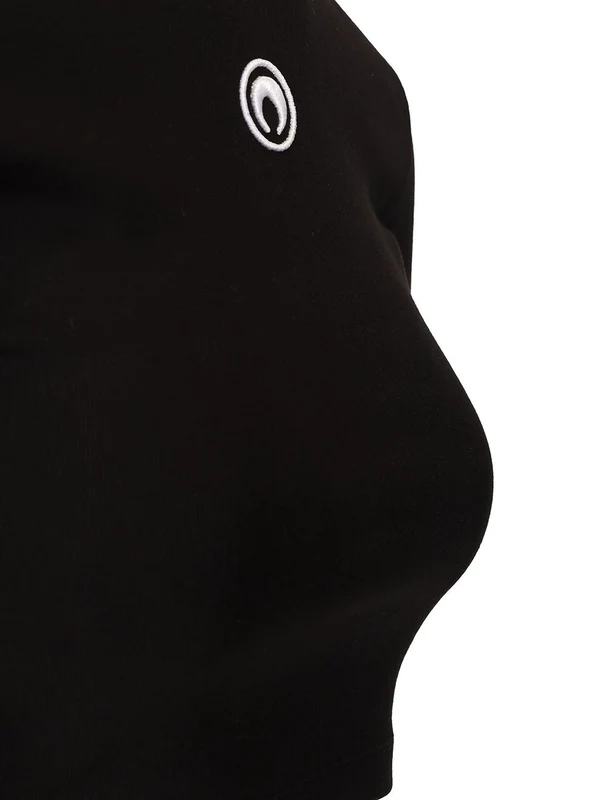 Moon Logo Cropped T-shirt - Image 4