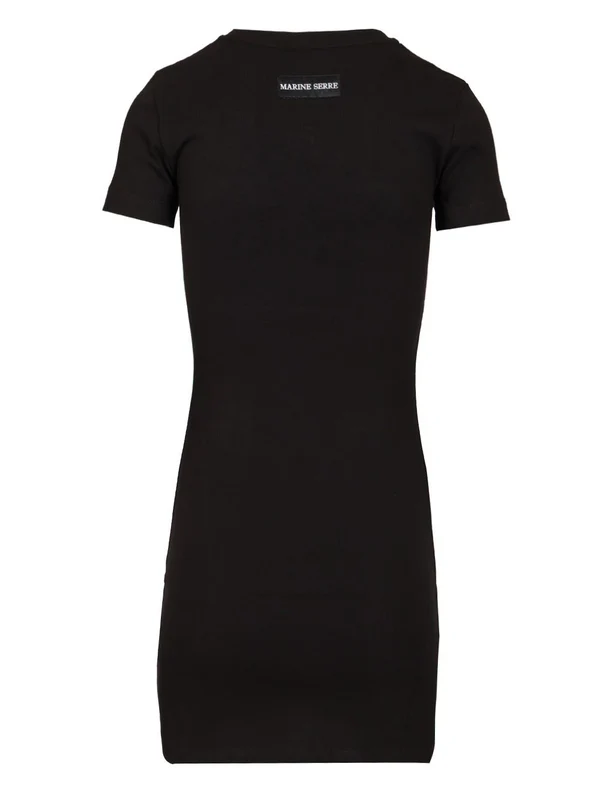 Moon Logo Ribbed Mini Dress - Image 2