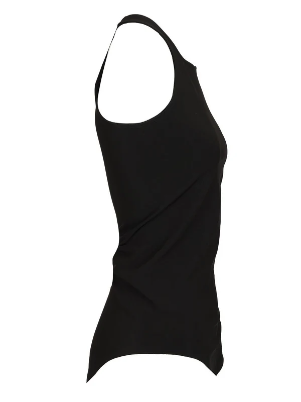 Basic Stretch Jersey Sleeveless Top - Image 3