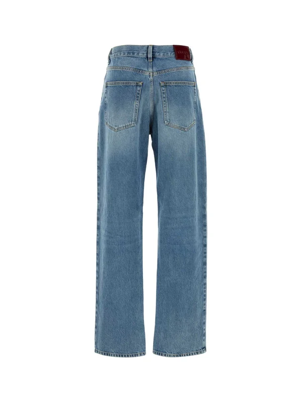 Gucci Blue Denim Pants - Image 2