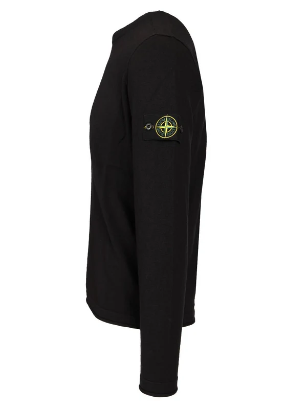 Stone Island Black Knit - Image 3