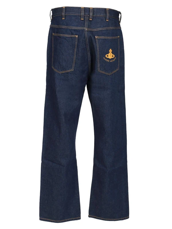 Vivienne Westwood Blue Denim Pants - Image 2