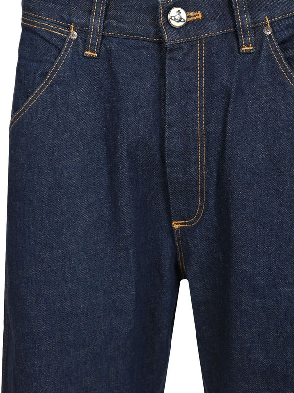 Vivienne Westwood Blue Denim Pants - Image 4