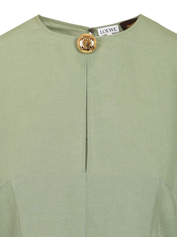 Loewe Green Midi Dress - Image 4