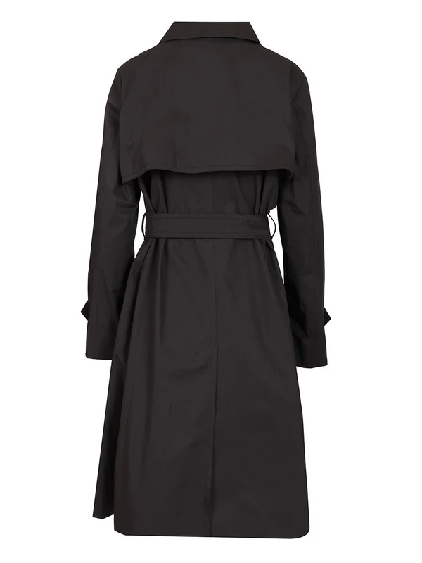 Erno Navy Trench Coat - Image 2