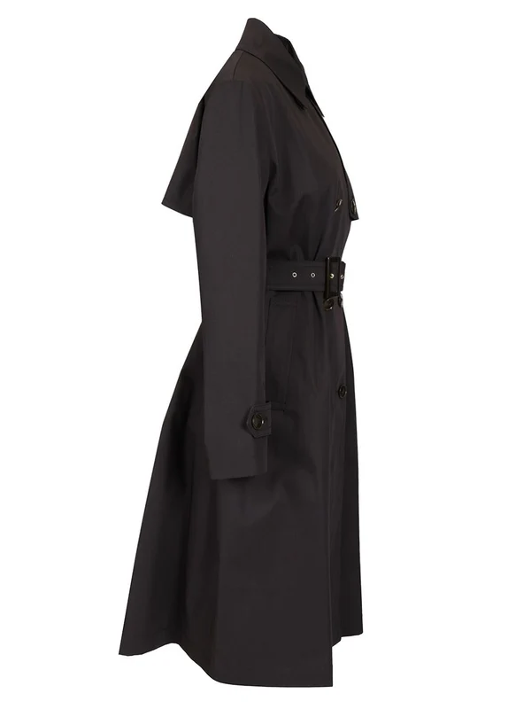 Erno Navy Trench Coat - Image 3