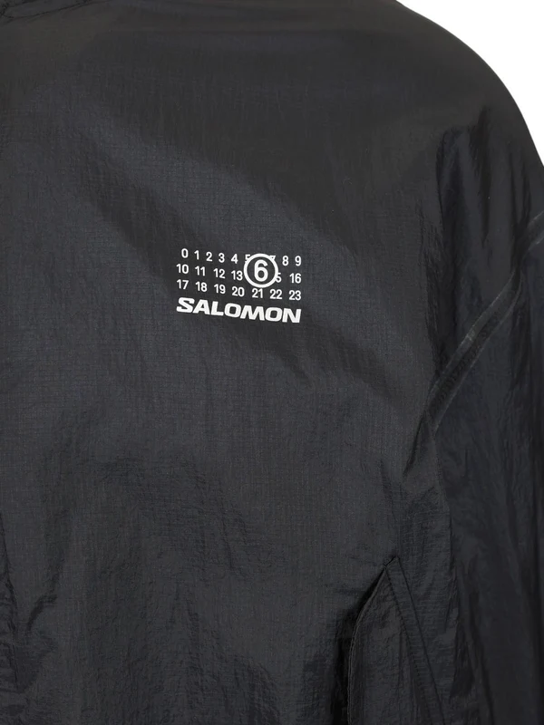 SALOMON Oversized Nylon Bomber Jacket - Image 4