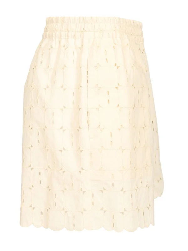 Moncler White Shorts - Image 3
