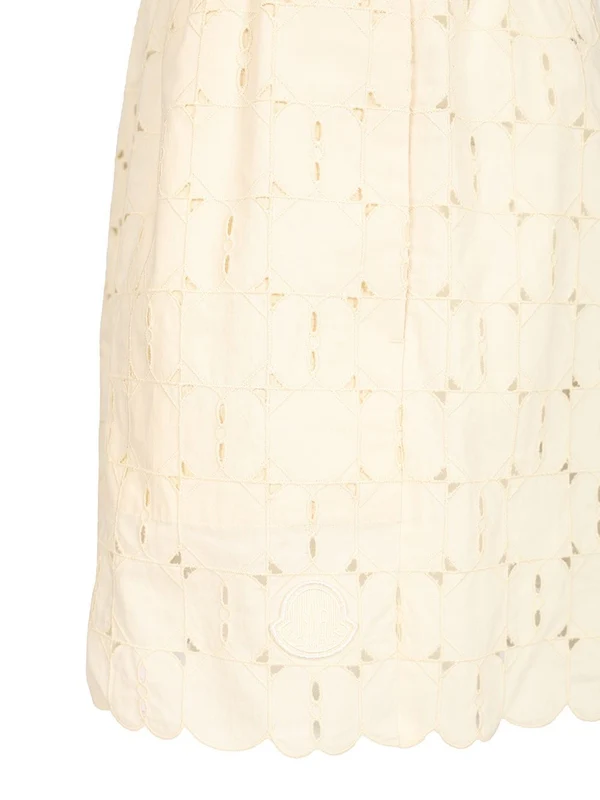 Moncler White Shorts - Image 4