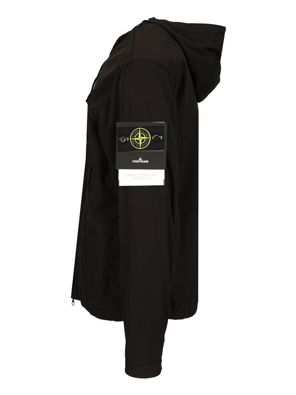 Stone Island Black Parka - Image 3
