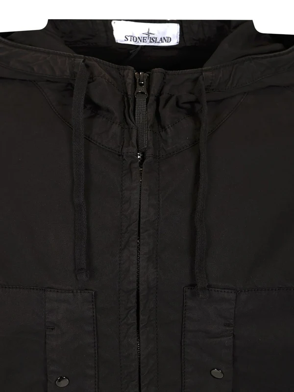 Stone Island Black Parka - Image 4