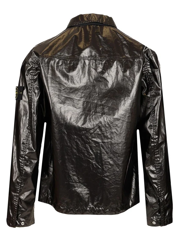 Stone Island Black Jacket - Image 2