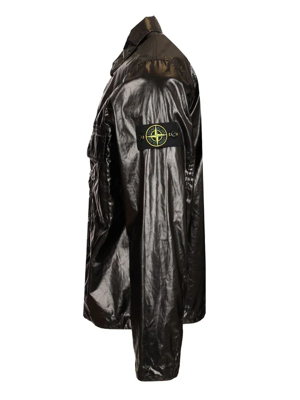 Stone Island Black Jacket - Image 3