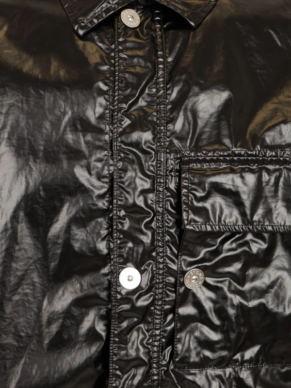 Stone Island Black Jacket - Image 4